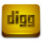 Digg Orange 2 Icon